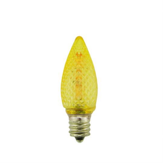 Faceted Transparent LED Christmas Replacement Bulbs